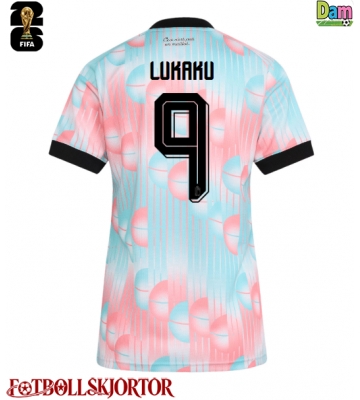 Belgien Romelu Lukaku #9 Bortatröja Dam VM 2026 Kortärmad
